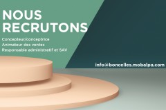 nous recrutons