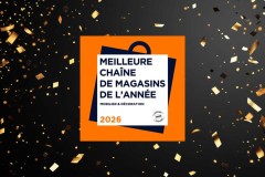 logo meilleure chaine de magasin de l'année 2026