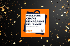 logo meilleure chaine de magasin de l'année 2027