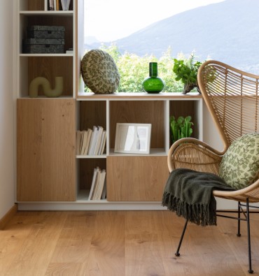 bibliothèque bois sur mesure