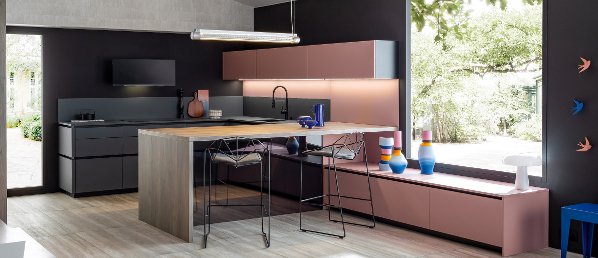 Kitchen Luxe Model - Loft Colour Trend Fénix grigio bromo VP