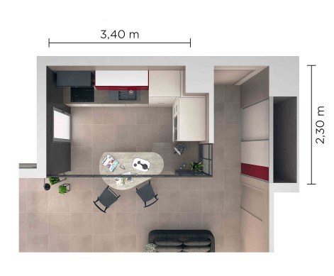 Cuisine Lumineuse Plan solution prix