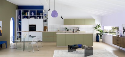 Mobalpa cocina colorista