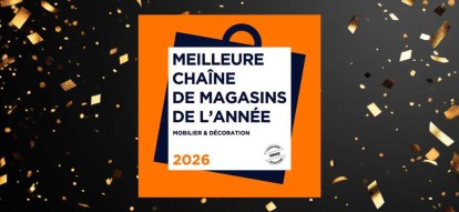 Logo meilleure chaine de magasin de l'année 2026