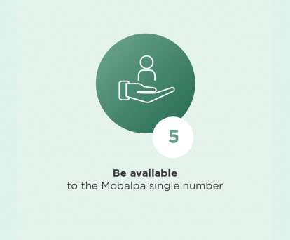Be available to the Mobalpa single number