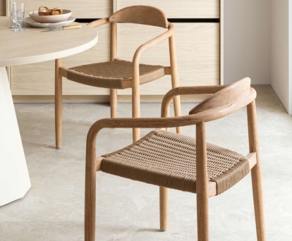 chaise bois cuisine moderne