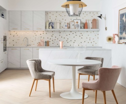 harmonie couleurs douces cuisine