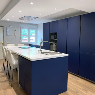 Cocina Modelo luxe azul