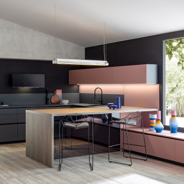 Kitchen Luxe Model - Loft Colour Trend Fénix grigio bromo LM