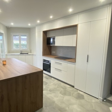 Cuisine avec ilot épis