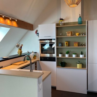 Cuisine; moderne; minimaliste; contemporaine; épurée