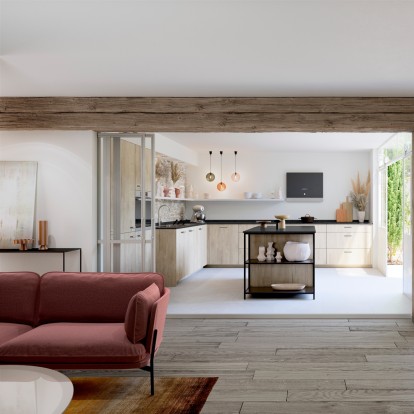 cocina ambiente naturaleza bruta