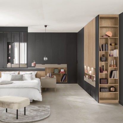 chambre noire et bois
