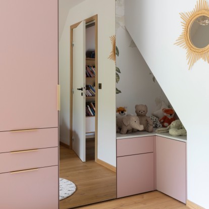 meuble sur mesure angle chambre enfant