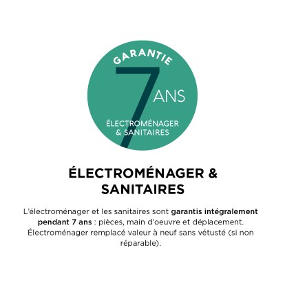Garanties 7 ans - Electroménager & sanitaire