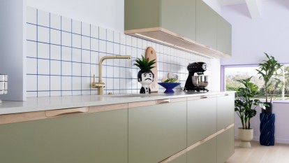 Inspiración para una cocina lineal