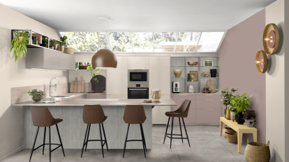 Une petite cuisine avec îlot central, c’est possible ! 