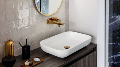 Realza tu mueble lavabo de cuarto de baño con nuestros lavabos y griferías
